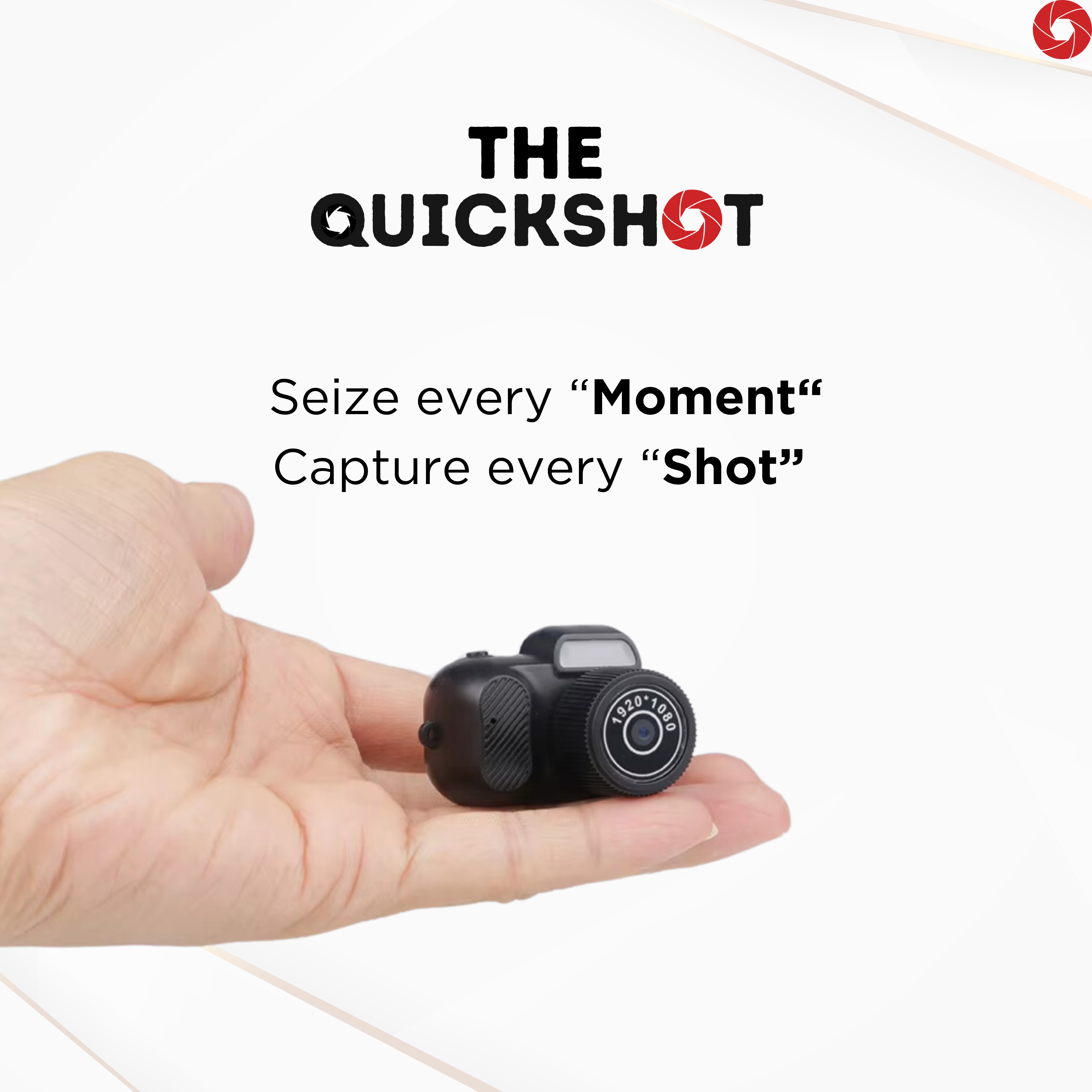 Retro Mini Keychain Camera - The QuickShot™ - The QuickShot™