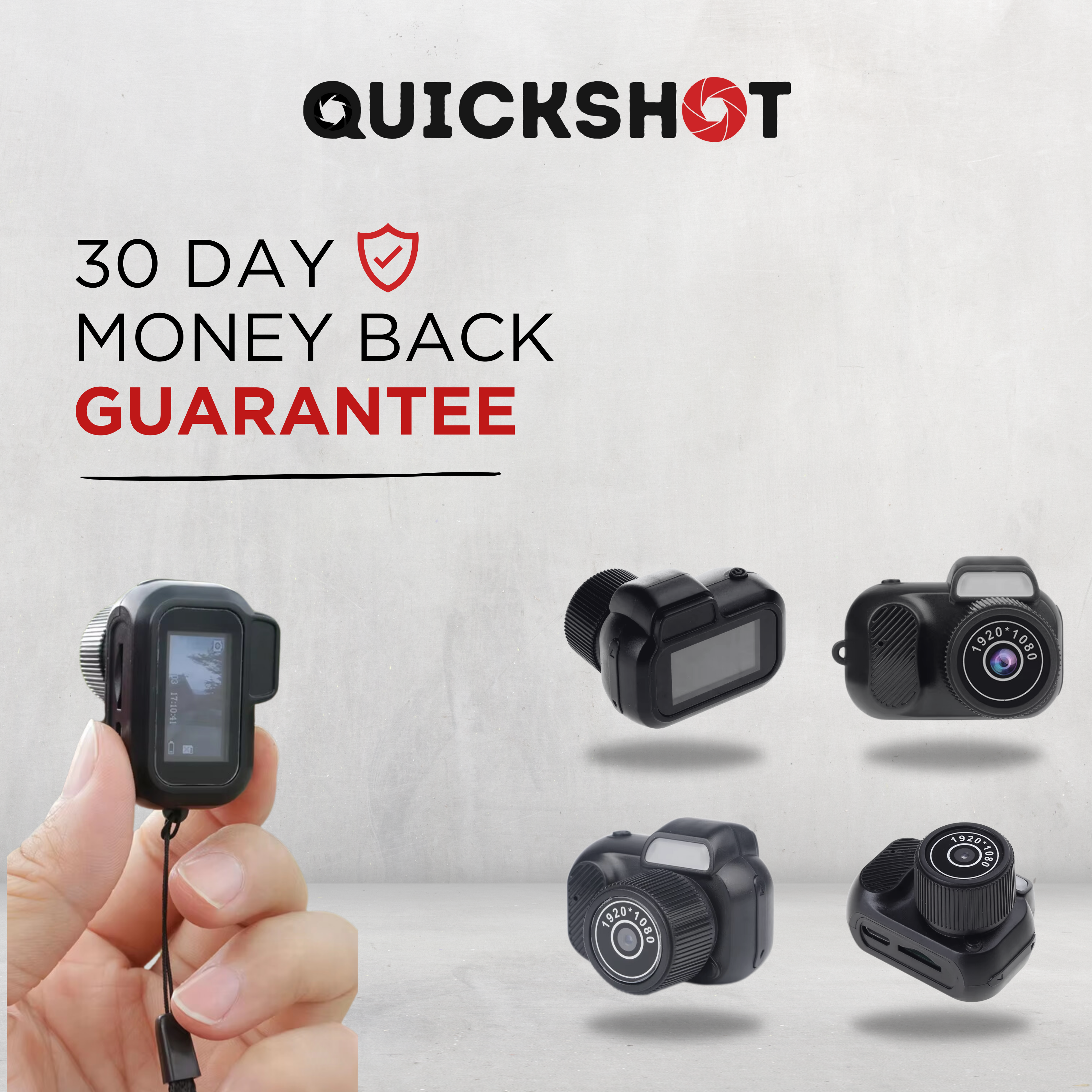 Retro Mini Keychain Camera - The QuickShot™ - The QuickShot™